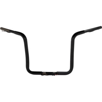 LA CHOPPERS Pre-Wired Ape Handlebar - 1-1/4" x 14" - Black - 2014-2022 FLHT - LA-7321-14BW