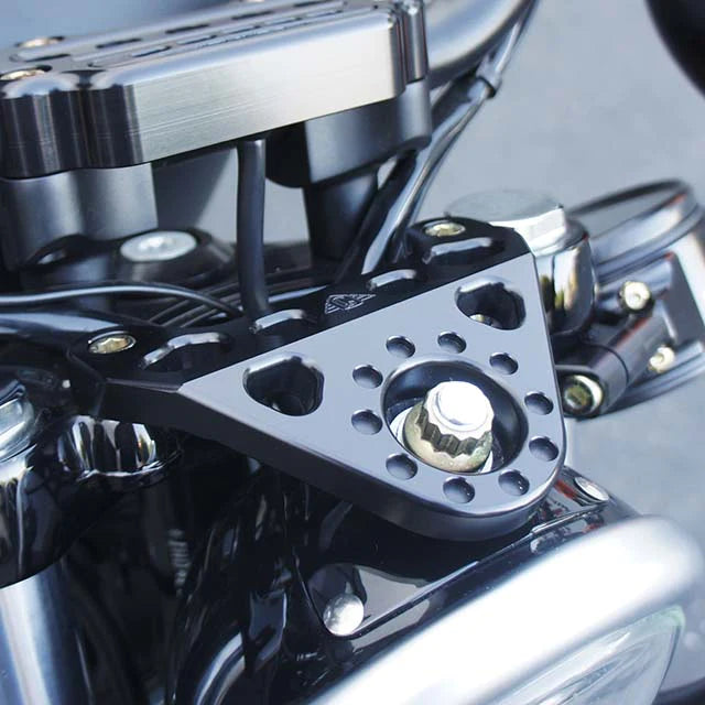 JOKER MACHINE Headlight Bracket - '92-'20 XL - Black 10-531B - PartsOutlet.com.au