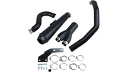 COBRA El Diablo Exhaust - Black - '12-'17 Softail 6483B - PartsOutlet.com.au