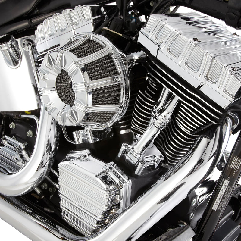 ARLEN NESS 10-GAUGE® TWIN CAM ROCKER BOX COVERS, CHROME - 18-252 - PartsOutlet.com.au