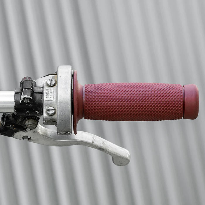BILTWELL Grips - Renegade - 1" - Oxblood 6704-0301
