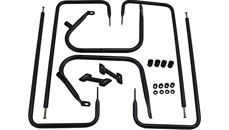 DRAG SPECIALTIES Saddlebag Rail - Black - FLT '97 -'08 21042B - PartsOutlet.com.au