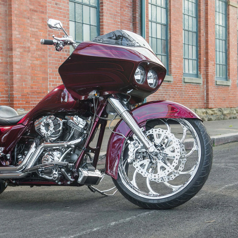 ARLEN NESS DRIFT™ INVERTED SERIES AIR CLEANER, CHROME - 91-up XL SPORTSTER - 18-984 - PartsOutlet.com.au
