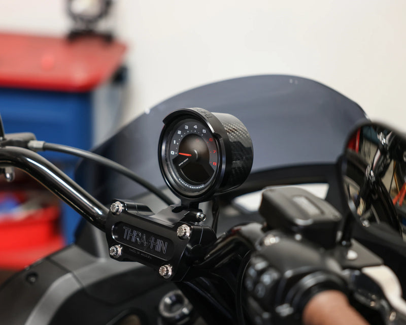 THRASHIN SUPPLY CO. Gauge Relocation Kit - Chrome - Softail 2022-2023 - TSC-2710-3 - PartsOutlet.com.au