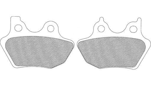 DRAG SPECIALTIES Sintered Metal Brake Pads - Harley-Davidson 2000-2007 - Sportster FAD400HH - PartsOutlet.com.au