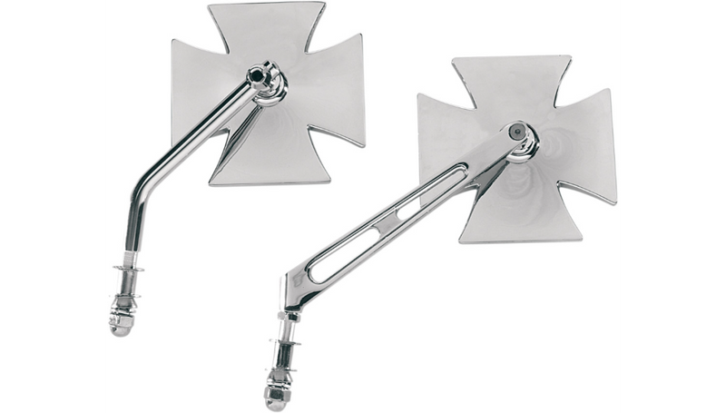 DRAG SPECIALTIES Maltese Mirror - Air Stem 60-6009-BC - PartsOutlet.com.au