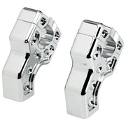 JOKER MACHINE Risers - Pullback - Chrome 03-866C - PartsOutlet.com.au