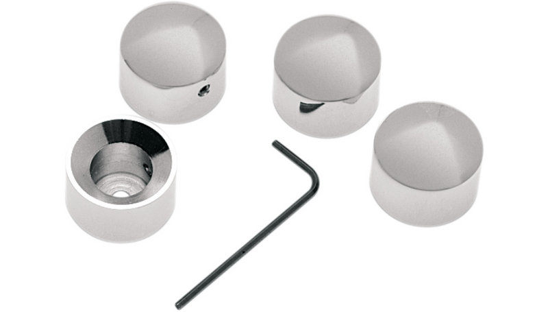 DRAG SPECIALTIES Head/Bolt Covers - '84-'21 Big Twin 04-0901 - PartsOutlet.com.au