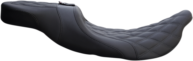 DANNY GRAY Airhawk Weekday 2Up XL Seat - Backrest Receptacle - Double Diamond Stitch - Air - FL '08-'23 - 21-420DIAAIR - PartsOutlet.com.au