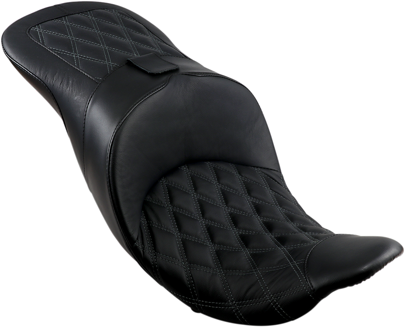 DANNY GRAY TourIST Seat - Diamond Stitch - FL '08-'23 - FA-DGE-0325DIA - PartsOutlet.com.au
