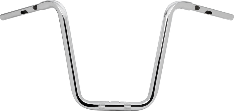 LA CHOPPERS Handlebar - Twin Round - 1-1/4" x 14" - Chrome LA-7348-14