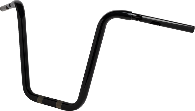 LA CHOPPERS Handlebar - Twin Round - 1-1/4" x 14" - Black LA-7348-14B