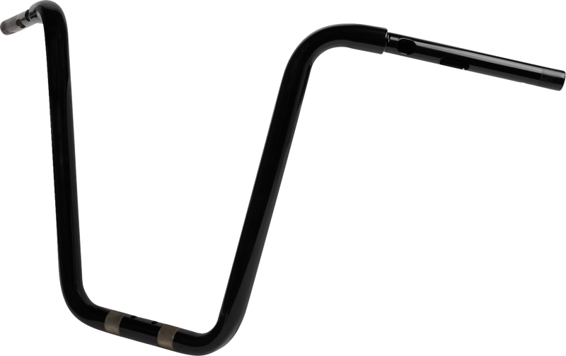 LA CHOPPERS Handlebar - Twin Round - 1-1/4" x 16" - Black LA-7348-16B