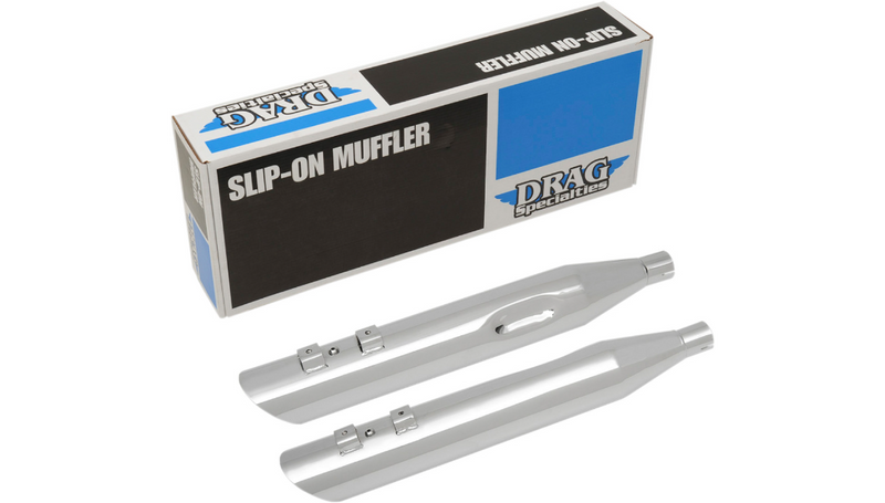 DRAG SPECIALTIES 3.5" Mufflers for '95-'16 FL - Chrome - H00961