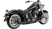 COBRA El Diablo Exhaust - Black - '12-'17 Softail 6483B - PartsOutlet.com.au