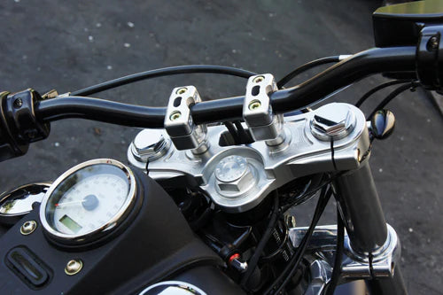 JOKER MACHINE Upper Triple Tree - Clear Anodized - '08-'12 FXD 10-330S - PartsOutlet.com.au