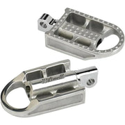 BILTWELL Mushman Footpegs - Polished 7002-302-01 - PartsOutlet.com.au
