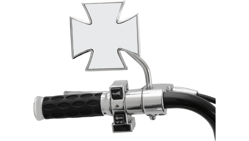 DRAG SPECIALTIES Maltese Mirror - Round Stem 60-6009-SC4 - PartsOutlet.com.au