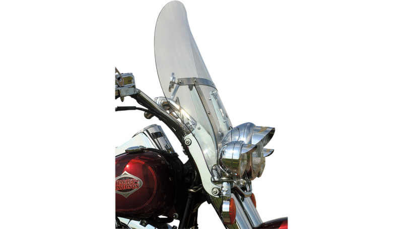 KLOCK WERKS Flare Windshield - 20" - Clear - FLST '86-'17 - KWW-02-0218