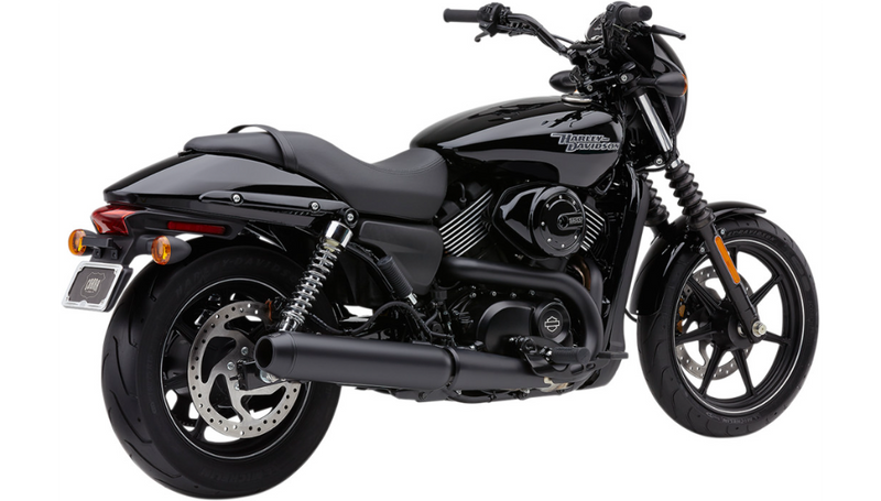 COBRA 4" Black El Diablo Muffler - '14-'20 Street - 6510B