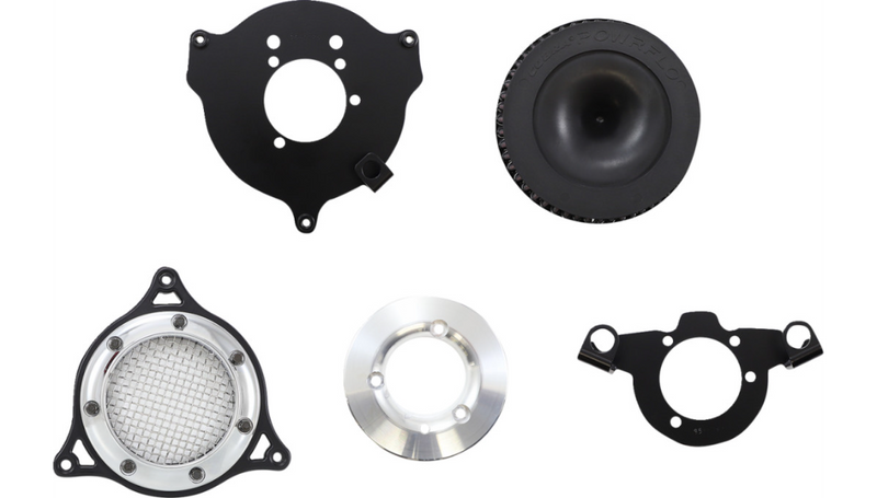 COBRA RPT Air Intake Kit - '04-'22 XL Chrome/Black 606-0103-05CBSB - PartsOutlet.com.au