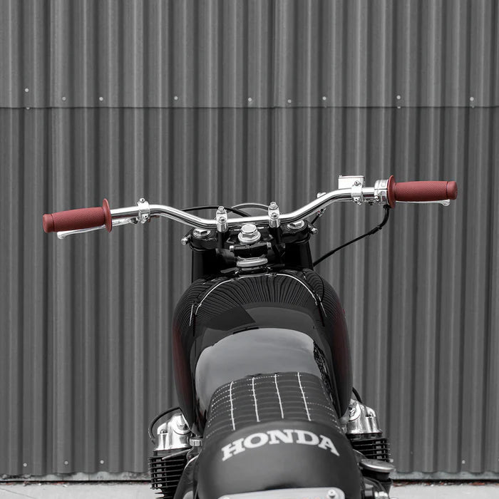 BILTWELL Grips - Renegade - 1" - Oxblood 6704-0301