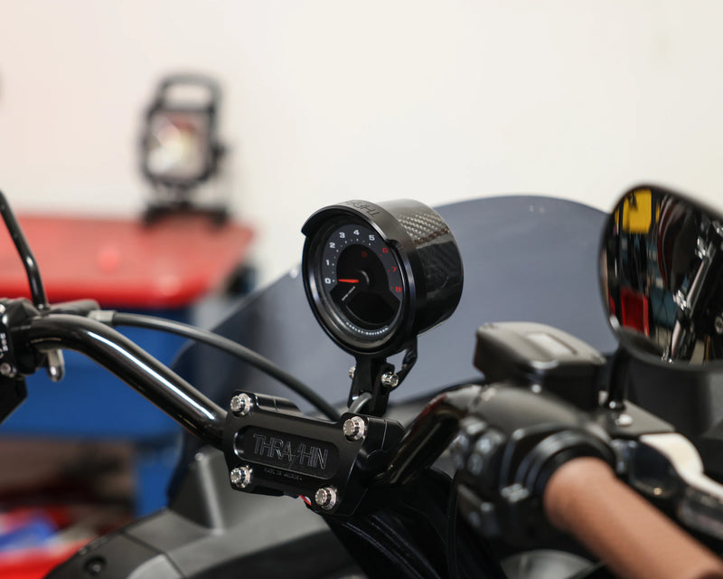 THRASHIN SUPPLY CO. Gauge Relocation Kit - Chrome - Softail 2022-2023 - TSC-2710-3 - PartsOutlet.com.au