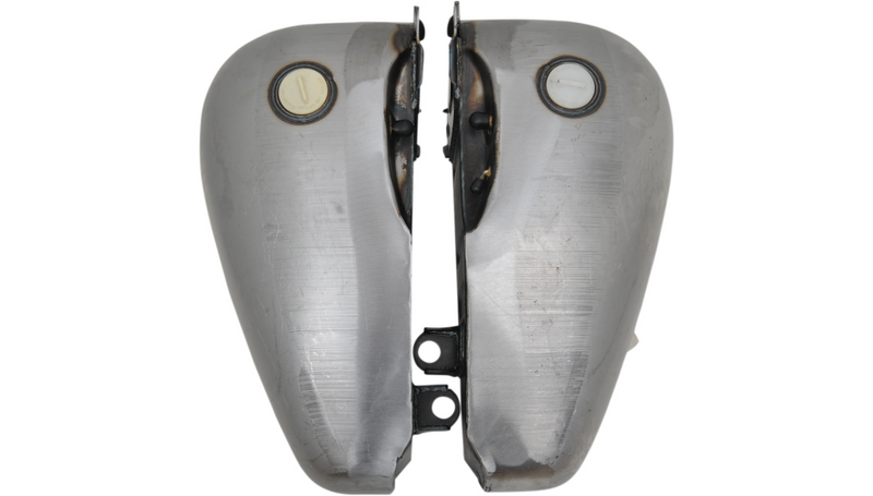 DRAG SPECIALTIES Flatside Gas Tank - 6 Gallon - Harley-Davidson 1984-1999 - 011338-BX37 - PartsOutlet.com.au