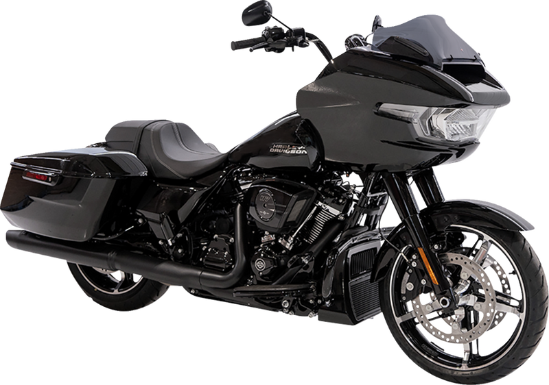 KLOCK WERKS Sport Flare* Windshield - 8" - Dark Smoke - FLTR KWW-01-0708-DS