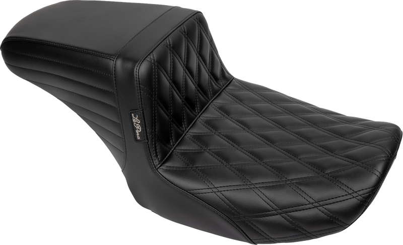 LE PERA Kickflip Seat - Double Diamond Stitch - FLH/FLT '23-'24 LV-597DD