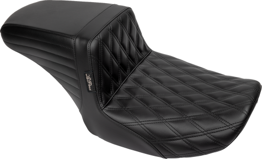 LE PERA Kickflip Seat - Double Diamond Stitch - FLH/FLT '23-'24 LV-597DD