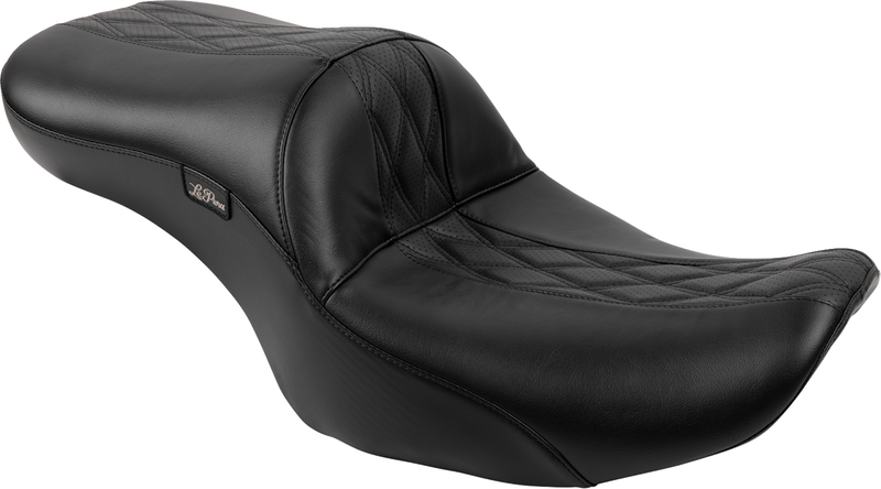 LE PERA Maverick Seat - without Backrest - Hot Rod HR2 - Black - FLH/FLT '23-'24 LV-957HR2