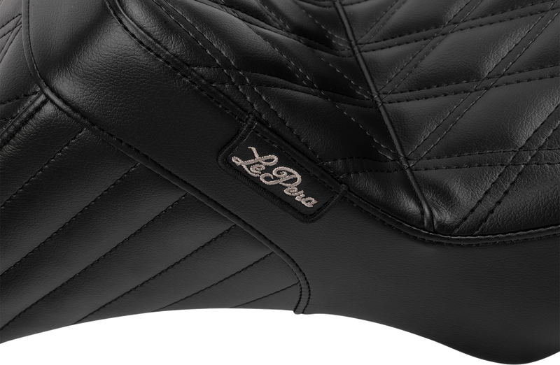 LE PERA Tailwhip Daddy Long Legs Seat - Double Diamond - FLH/FLT '23-'24 LV-587DLDD