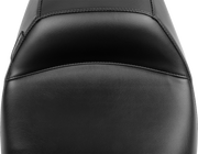 LE PERA Outcast Seat - With Backrest - Plain - FLH/FLT '23-'24 LV-987BR