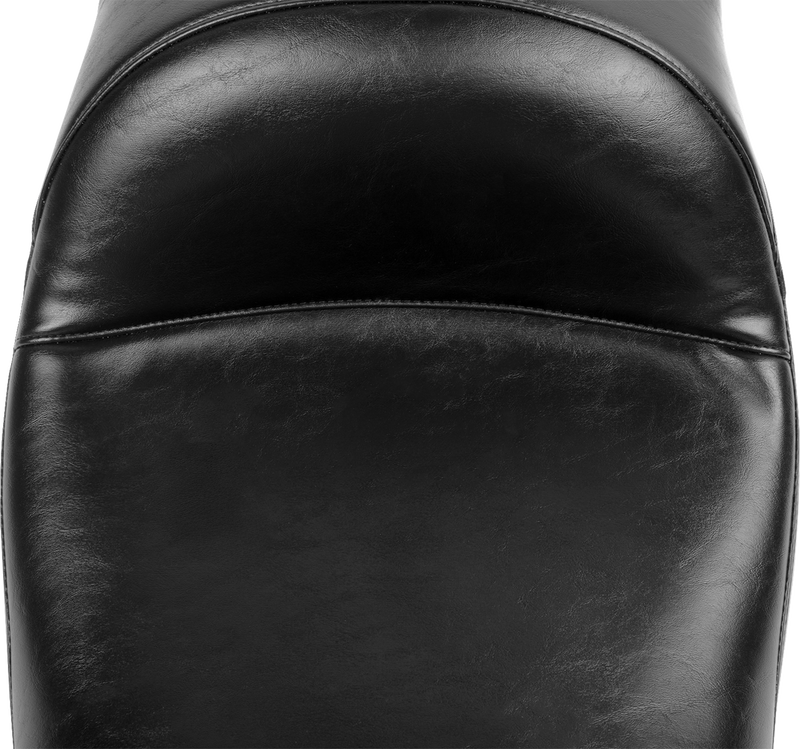 LE PERA Maverick Seat - without Backrest - Smooth - Black - Black - FLH/FLT '23-'24 LV-957S