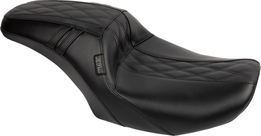 LE PERA Outcast Seat - Without Backrest - GT2 Inlay - FLH/FLT '23-'24 LV-987GT2