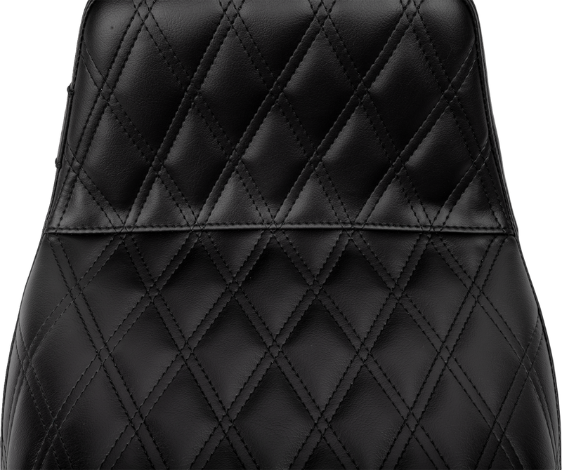 LE PERA Kickflip Seat - Double Diamond Stitch - FLH/FLT '23-'24 LV-597DD