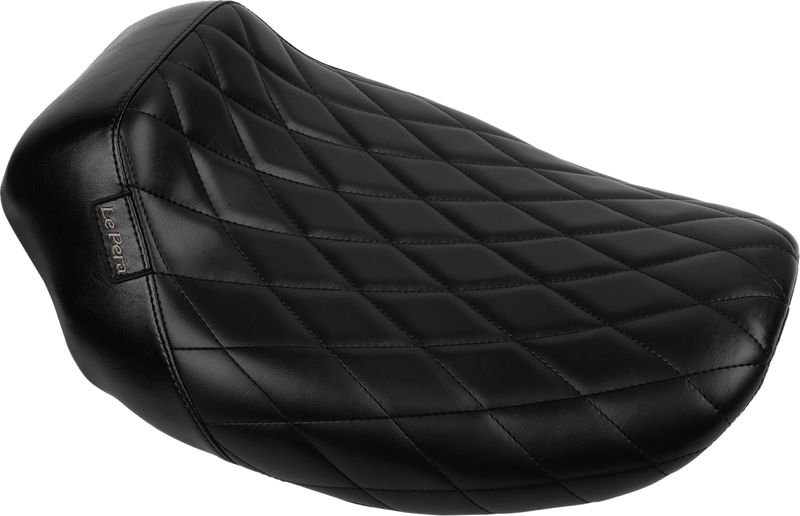 LE PERA Bare Bones Solo Seat - Diamond Stitch - FLH/FLT '23-'24 LV-005DM