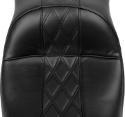 LE PERA Maverick Seat - without Backrest - Hot Rod HR2 - Black - FLH/FLT '23-'24 LV-957HR2
