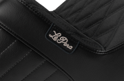 LE PERA Kickflip Seat - Double Diamond Stitch w/ Gripp Tape - FLH/FLT '23-'24 LV-597DDGP