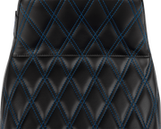 LE PERA Tailwhip Seat - Blue Double Diamond Stitch - FLH/FLT -'23-'24 LV-587DD-BE01