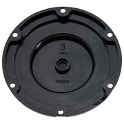 JOKER MACHINE Derby Cover - Black/Silver - Finned - '04-'22 XL - 10-690B - PartsOutlet.com.au