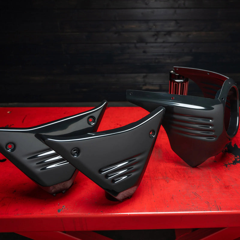 ARLEN NESS FXR SIDE COVERS, LOUVERED - 03-601 - PartsOutlet.com.au