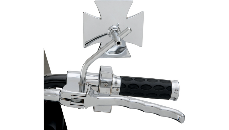 DRAG SPECIALTIES Maltese Mirror - Round Stem 60-6009-SC4 - PartsOutlet.com.au