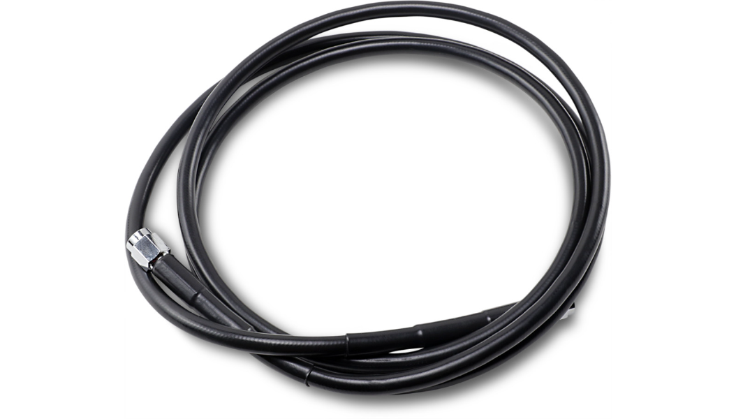 DRAG SPECIALTIES Universal Brake Line - Black - 70" 870-BLK