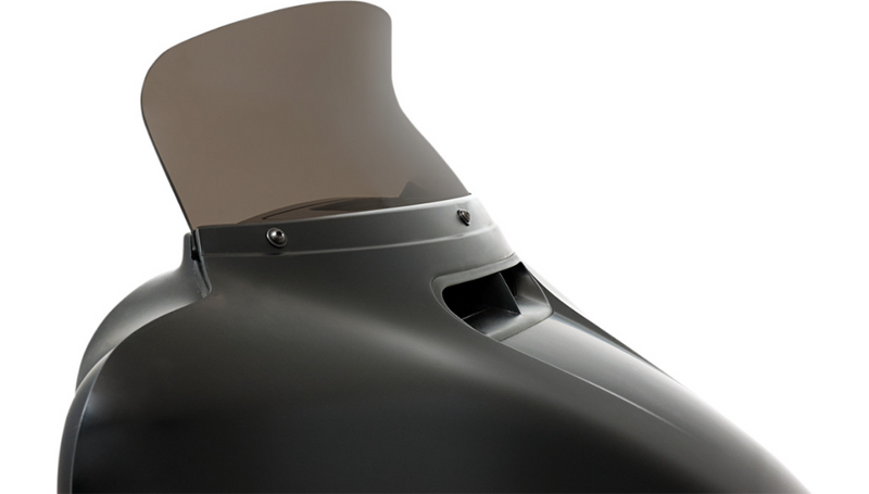 MEMPHIS SHADES Spoiler Windshield - 6-1/2" - Smoke - FLH '14-'24 - MEP8621