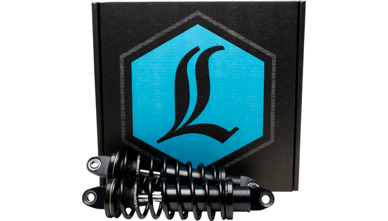 LEGEND SUSPENSION REVO Street Shocks - Black - Heavy-Duty - 13" - Harley-Davidson '15-'20 - 1310-1184