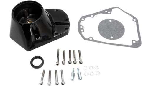DRAG SPECIALTIES Cam Cover - Black - Harley-Davidson 1993-1999 - 35-0025GB - PartsOutlet.com.au