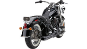 COBRA El Diablo Exhaust - Black - '12-'17 Softail 6483B - PartsOutlet.com.au