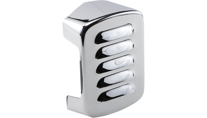 DRAG SPECIALTIES Louvered Coil Cover - Harley Davidson 1965-1999 - Chrome 13005 - PartsOutlet.com.au